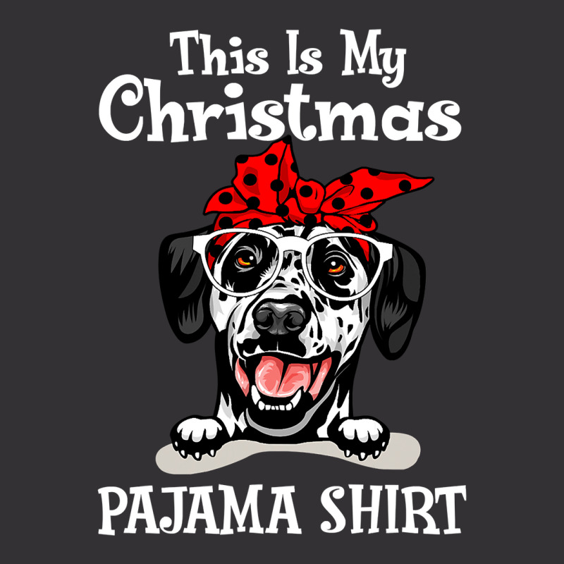 Dalmatian Dog This Is My Christmas Pajama Dalmatian Buffalo Plaid 31 D Vintage Short by circularflap | Artistshot