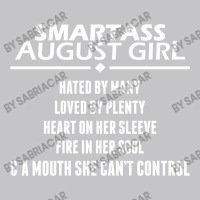 Smartass August Girl Baby Bodysuit | Artistshot