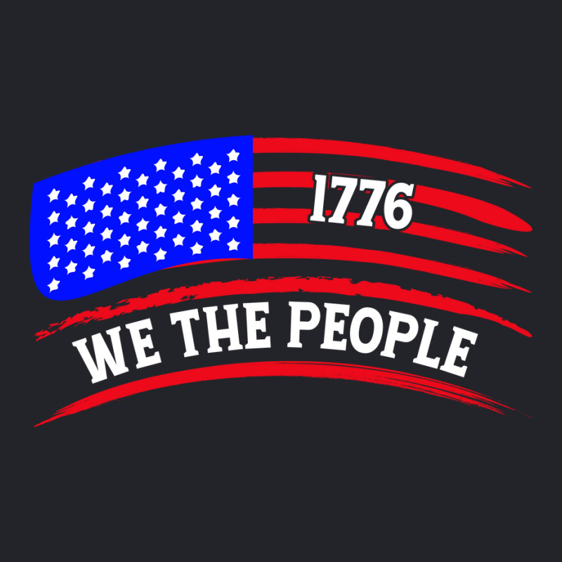 Patriotic We The People Vintage Usa Flag 1776 Lightweight Hoodie | Artistshot