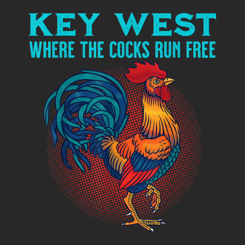 Key West Florida Where The Cocks Run Free T Shirt Toddler T-shirt by renelonganecker | Artistshot