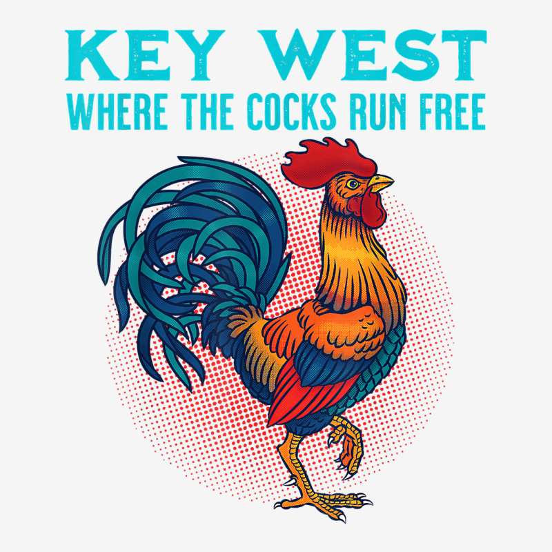 Key West Florida Where The Cocks Run Free T Shirt Baby Beanies by renelonganecker | Artistshot