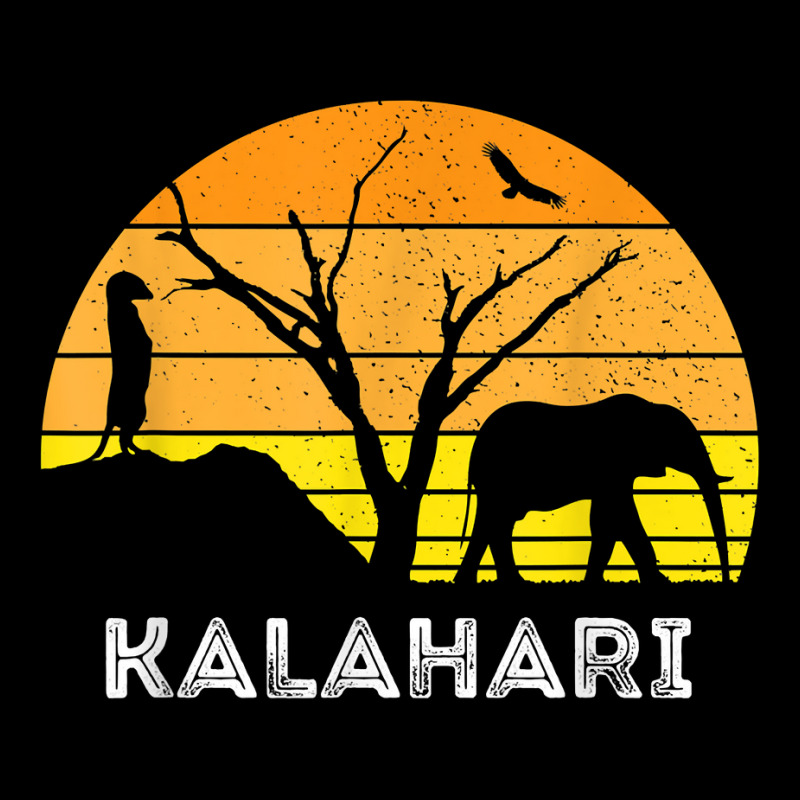 Kalahari Desert Elephant Meerkat Sunset Safari Africa T Shirt Women's V-Neck T-Shirt by dequariusgoblirsch | Artistshot