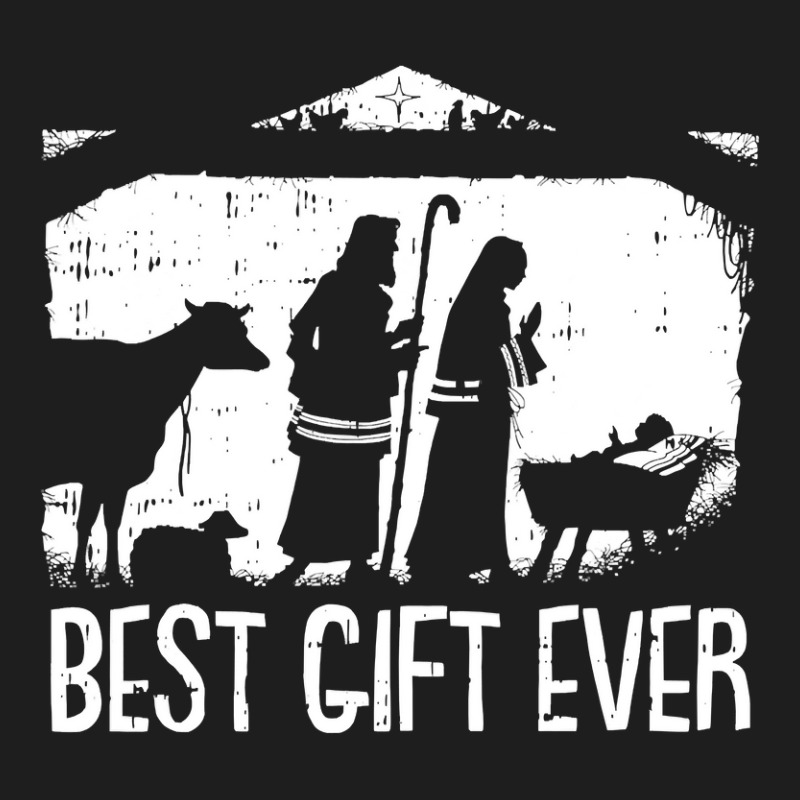 Christian Jesus Best Ever Christmas Cool Jesus Nativity Scene Christia Classic T-shirt by circularflap | Artistshot