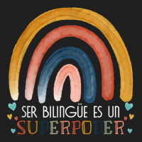 Ser Bilingue Es Un Superpoder Spanish Teacher Esl Teacher T Shirt Ladies Polo Shirt | Artistshot