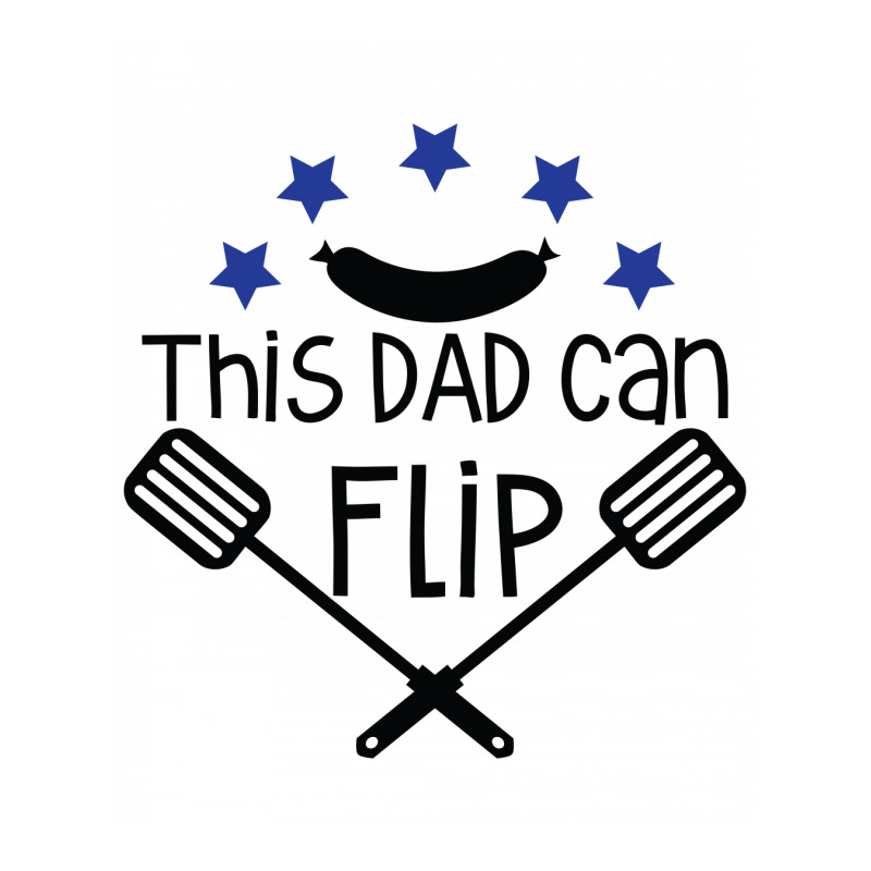 This Dad Can Flip V-neck Tee | Artistshot