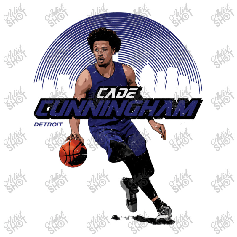 Cade Cunningham Skyline Unisex Hoodie by kr205 | Artistshot