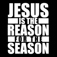 Christian Jesus Is The Reason For The Season Christian Christmas Xmas Cropped Hoodie | Artistshot