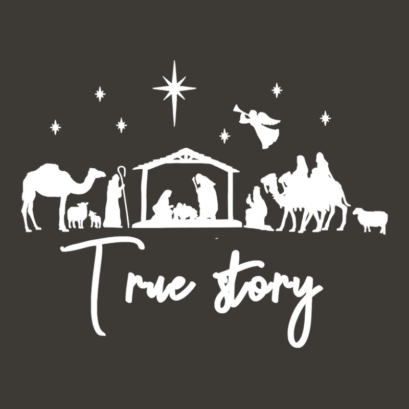 Christian True Story Nativity Christmas Baby Jesus Manger Catholic 433 Bucket Hat by circularflap | Artistshot