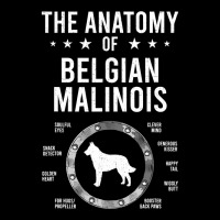 Anatomy Of Belgian Malinois Dog Lover Baby Tee | Artistshot