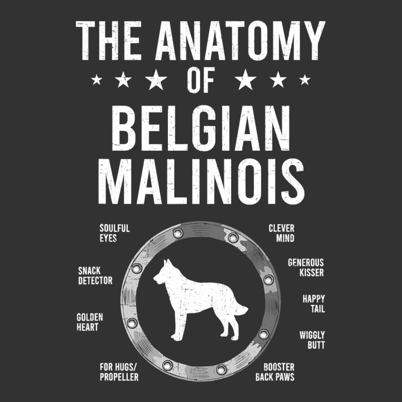 Anatomy Of Belgian Malinois Dog Lover Baby Bodysuit by Hoangduong | Artistshot