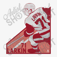 Dylan Larkin Angle Ladies Fitted T-shirt | Artistshot