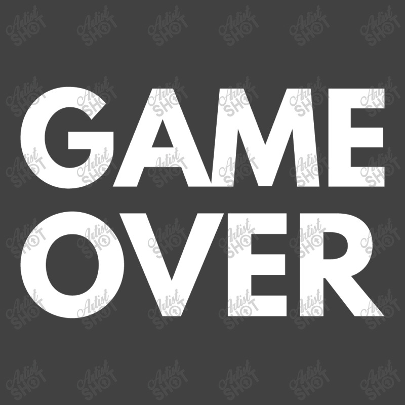 Game Over Vintage T-Shirt by blackacturus | Artistshot