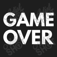 Game Over Classic T-shirt | Artistshot