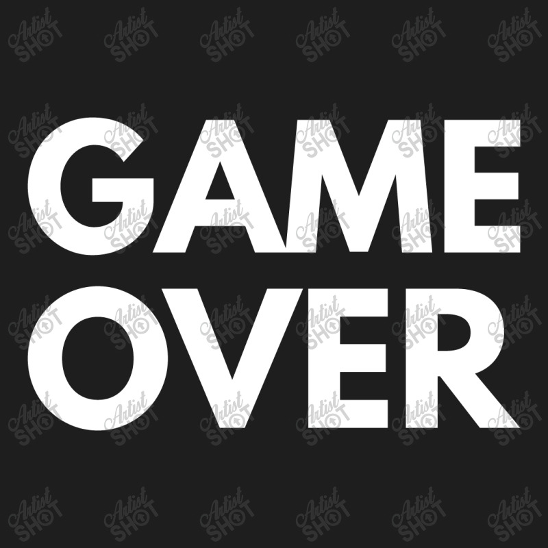 Game Over Classic T-shirt by blackacturus | Artistshot