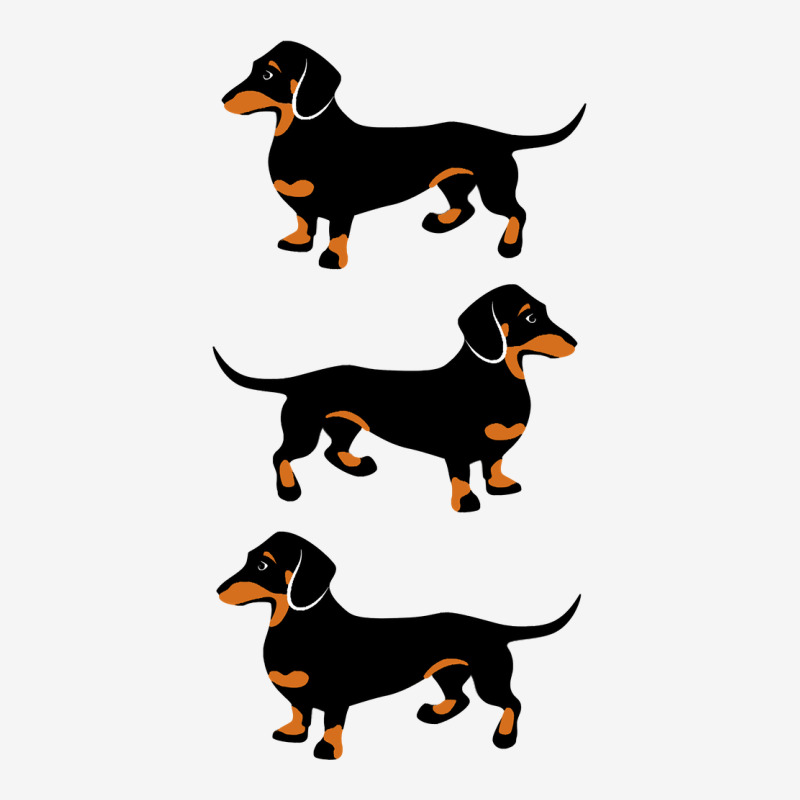 Black And Tan Dachshunds Classic T-shirt by Hoangduong | Artistshot