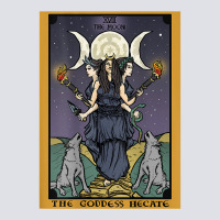 Hecate Triple Moon Goddess Witch Wheel Tarot Card Back Print T Shirt Bucket Hat | Artistshot