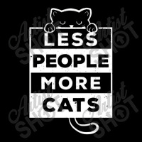 Less People More Cats V-neck Tee | Artistshot