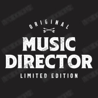 Music Director Funny Job Title Profession Birthday Worker T-shirt | Artistshot