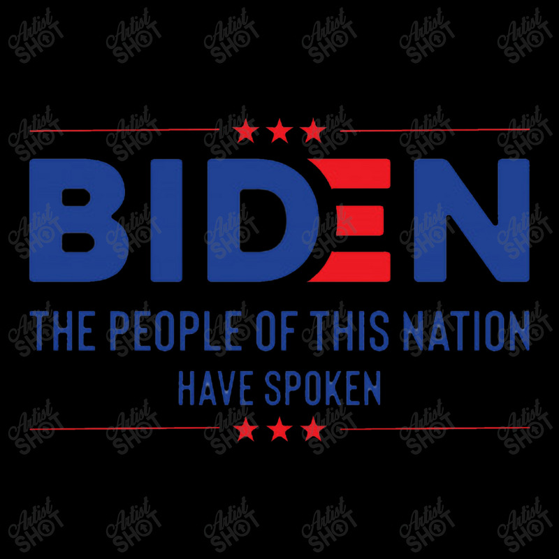 Biden The People Of This Nation Have Spoken Cropped Sweater by makroniasin | Artistshot