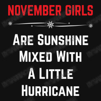 November Girls License Plate | Artistshot