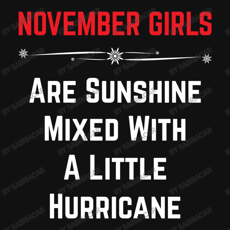 November Girls License Plate | Artistshot