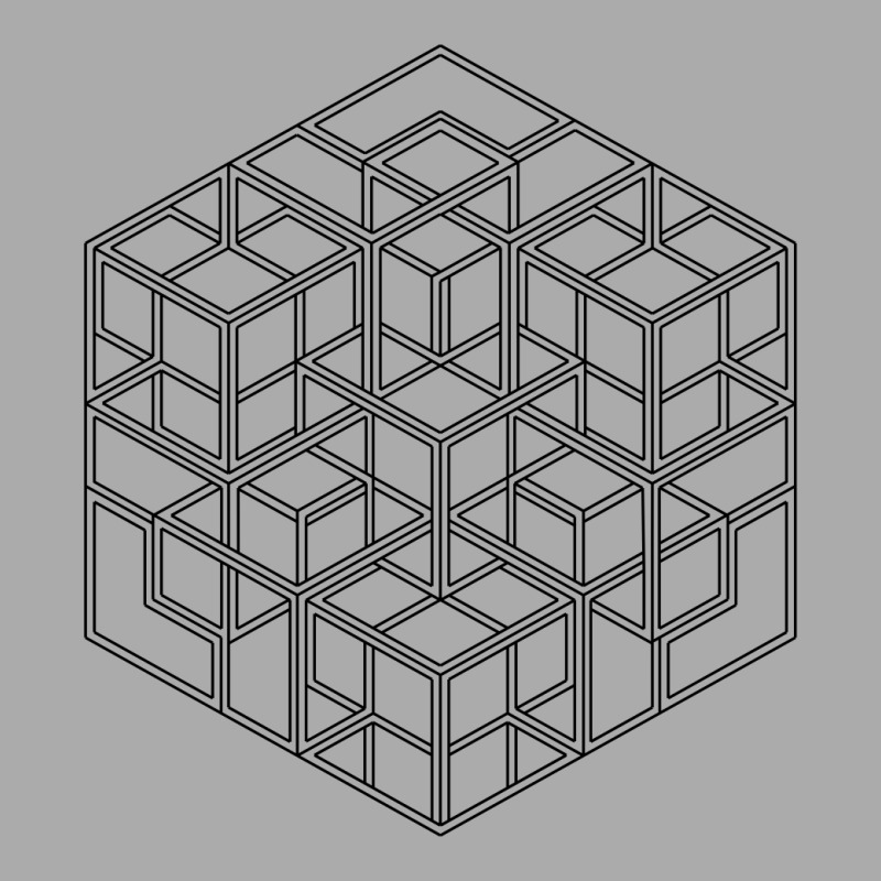 Impossible Complex Cube T-shirt | Artistshot