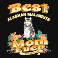 Dog Moms T  Shirt Best Alaskan Malamute Mom   Dog Mom, Dog Owner Gifts Shield Patch | Artistshot