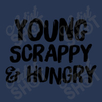 Young Scrappy And Hungry Men Denim Jacket | Artistshot