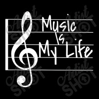 Music Is My Life Musical Note Adjustable Cap | Artistshot