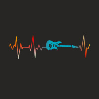 Guitar Heartbeat Ladies Fitted T-shirt | Artistshot