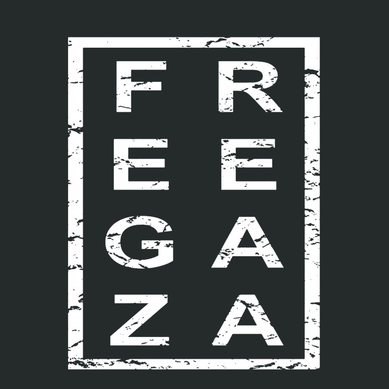 Stylish Free Gaza For Dark Women's Triblend Scoop T-shirt by atereabag | Artistshot