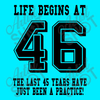 46th Birthday Life Begins At 46 All Over Men's T-shirt | Artistshot