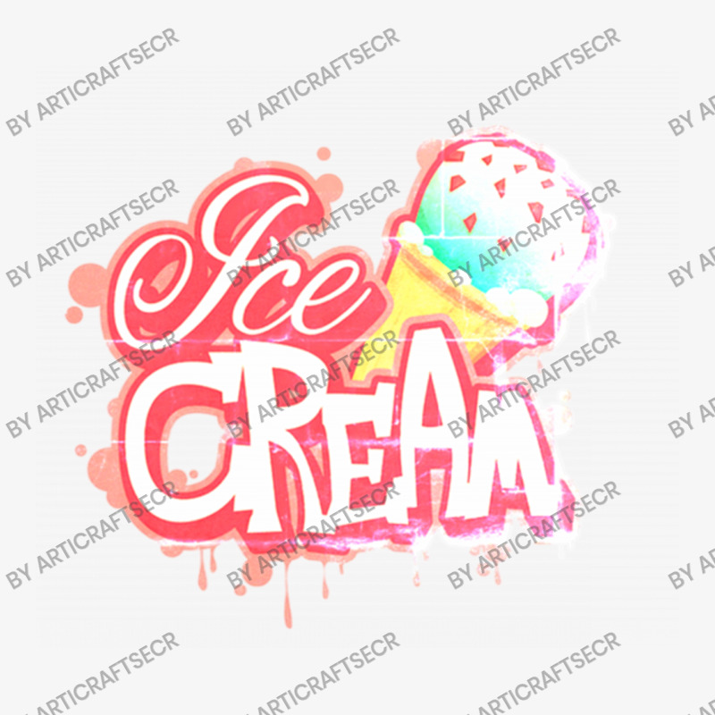 Ice Cream Ladies Fitted T-Shirt by ArticraftsECR | Artistshot