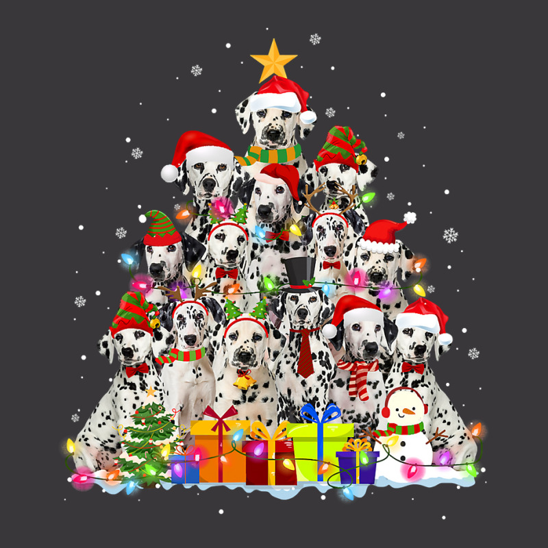 Dalmatian Dog Christmas Pajama Dalmatian Tree Xmas Dog Dad Mom 219 Dog Ladies Curvy T-Shirt by hopelessoon | Artistshot