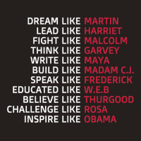 Dream Like Martin Lead Like Harriet Black Pride Tank Top | Artistshot