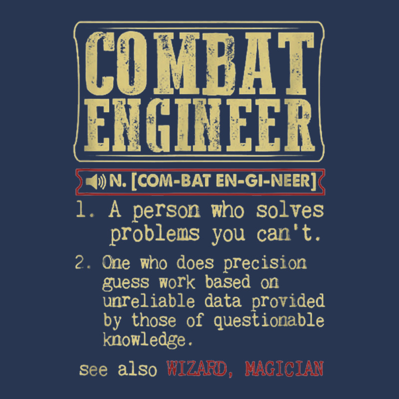 Combat Engineer Dictionary Term Ladies Denim Jacket by saterseim | Artistshot