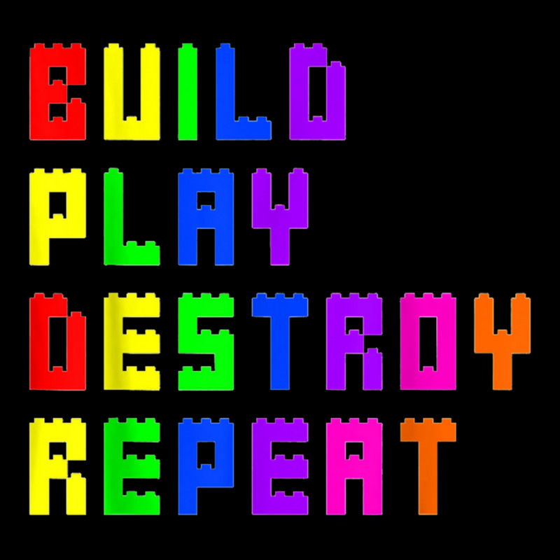 Build Play Destroy Building Blocks Master Builder Engineer Zipper Hoodie | Artistshot