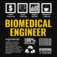 Biomedical Engineer Facts Label Biomedical Engineering Crop Top | Artistshot