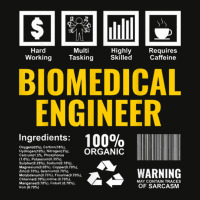 Biomedical Engineer Facts Label Biomedical Engineering Scorecard Crop Tee | Artistshot