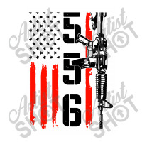 Ar 15 American Flag   Ar15 Rifle Sling Maternity Scoop Neck T-shirt | Artistshot