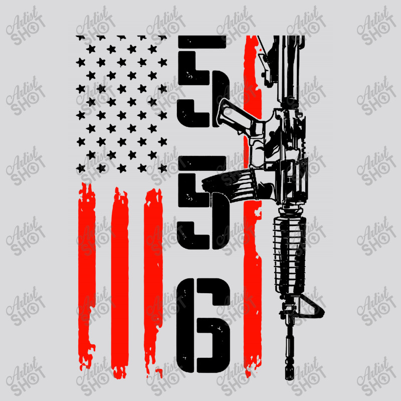 Ar 15 American Flag   Ar15 Rifle Sling Women's Triblend Scoop T-shirt by jessicafreya | Artistshot