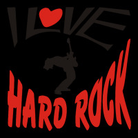 I Love Hard Rock Lightweight Hoodie | Artistshot