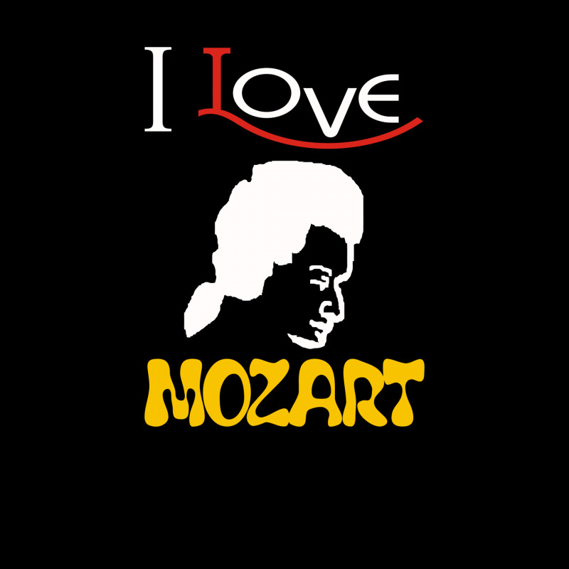 I Love Mozart Zipper Hoodie | Artistshot