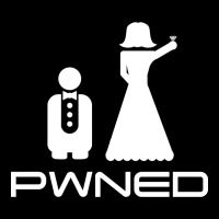 Pwned Funny V-neck Tee | Artistshot