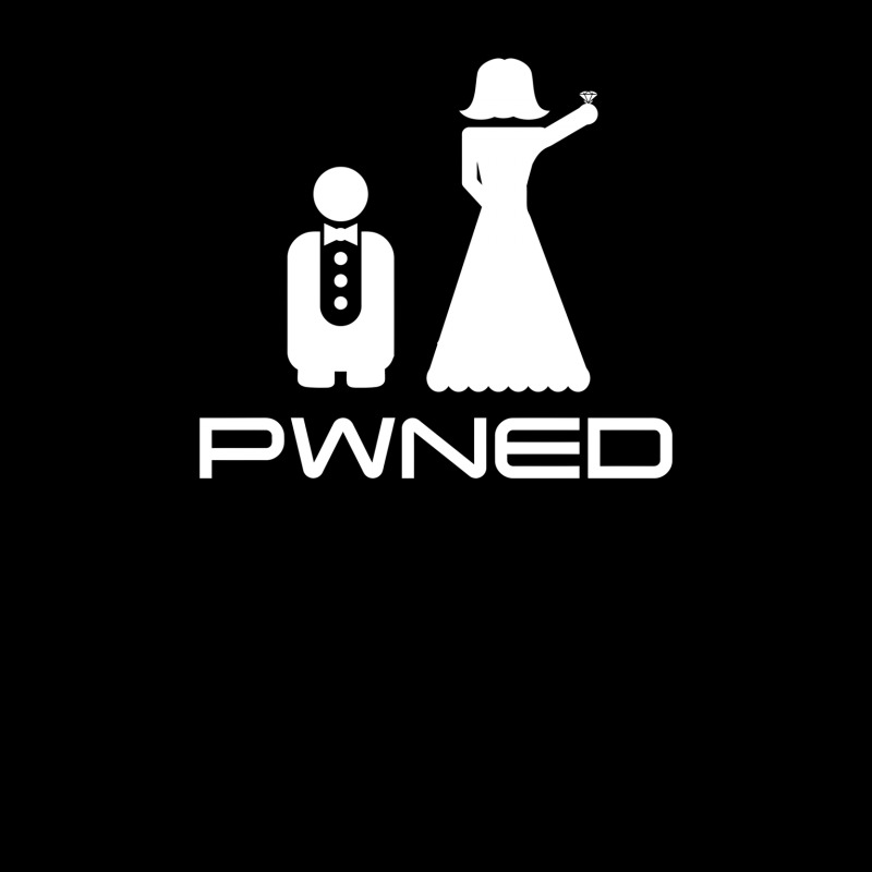 Pwned Funny V-neck Tee | Artistshot