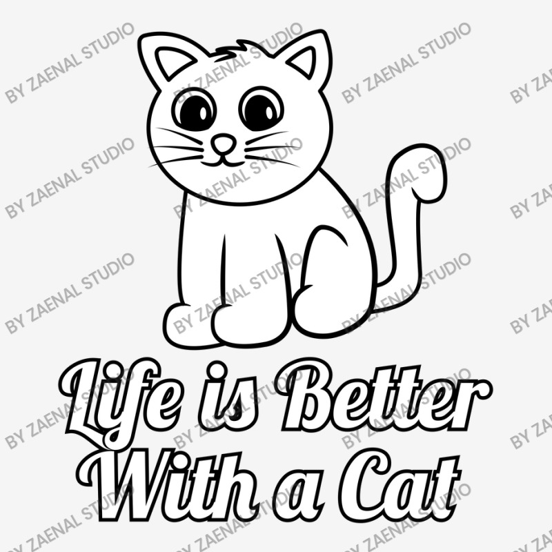 Life Is Better With A Cat Camper Cup | Artistshot