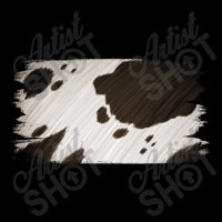 Cowhide Black And White Brush Strokes Background Lightweight Hoodie | Artistshot