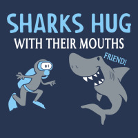 Sharks Hug With Their Mouths Men Denim Jacket | Artistshot