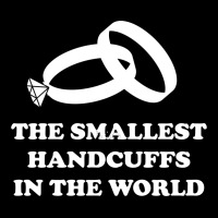 Smallest Handcuffs In The World V-neck Tee | Artistshot