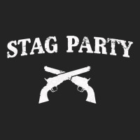 Stag Party Crossed Guns 3/4 Sleeve Shirt | Artistshot